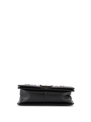 Chanel Boy Flap Bag Braided Tweed Old Medium (view 2)