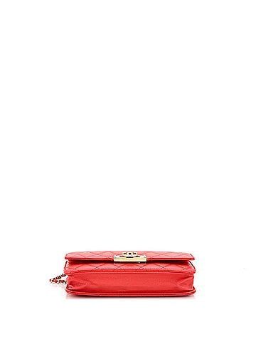 Chanel Golden Class Wallet on Chain Quilted Caviar (view 2)