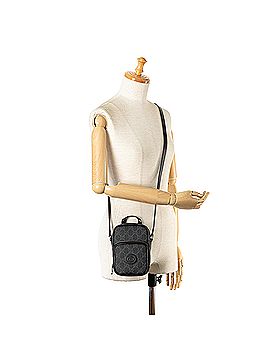 Gucci Mini GG Supreme Interlocking G Crossbody (view 2)