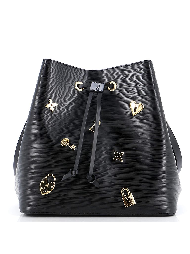 Louis Vuitton 100% Leather Black NeoNoe Handbag Love Lock Epi Leather One size - photo 1