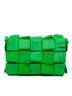 Bottega Veneta 100% Leather Green Nappa Intrecciato Fringed Cassette Crossbody One size - photo 3