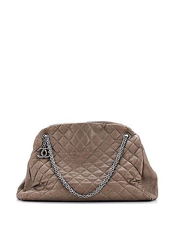 Chanel Just Mademoiselle Bag Quilted Caviar Large (view 1)