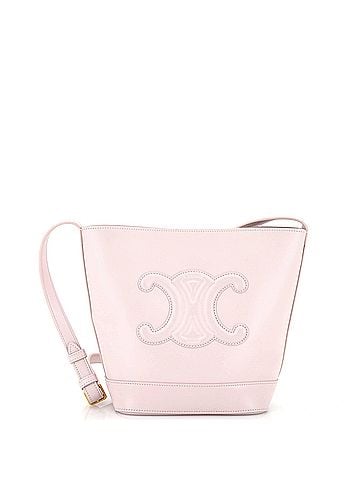 Céline Cuir Triomphe Bucket Bag Leather Small (view 1)