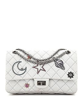 Chanel Space Charms Reissue 2.55 Flap Bag Quilted Canvas 226 (view 1)