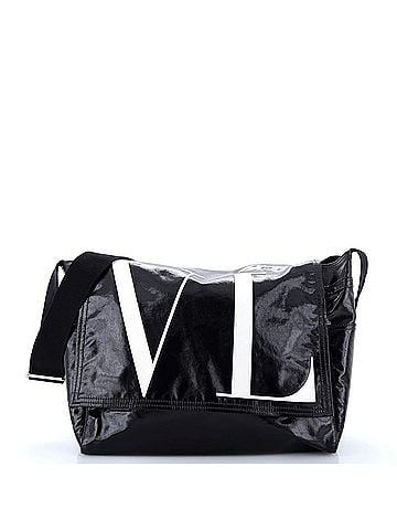 Valentino Garavani VLTN Flap Messenger Bag Coated Canvas Medium (view 1)