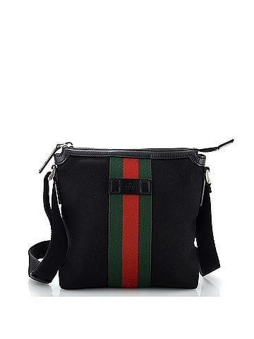 Gucci Web Messenger Bag Techno Canvas Small (view 1)