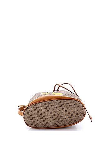 Gucci Disney Mickey Mouse Bucket Bag Printed Mini GG Coated Canvas (view 2)