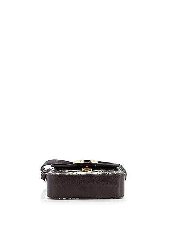 Chloé C Flap Bag Leather with Lizard Embossed Detail Mini (view 2)