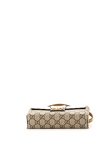 Gucci Padlock Top Handle Bag GG Coated Canvas and Leather Mini (view 2)