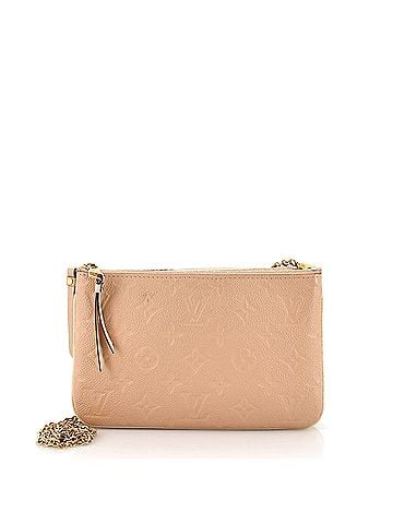 Louis Vuitton Double Zip Pochette Bicolor Monogram Empreinte Giant (view 1)