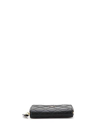 Chanel CC Zip Coin Purse Quilted Caviar Small (view 2)