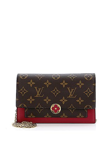 Louis Vuitton Flore Chain Wallet Monogram Canvas (view 1)