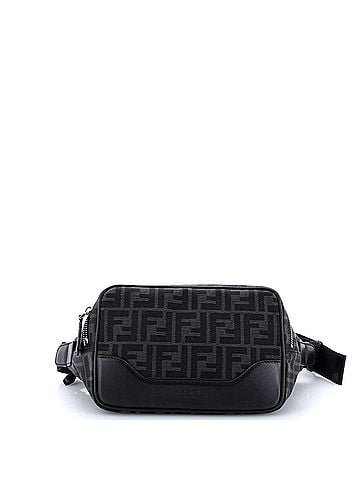 Fendi Sling Body Bag Zucca Canvas with Leather (view 2)