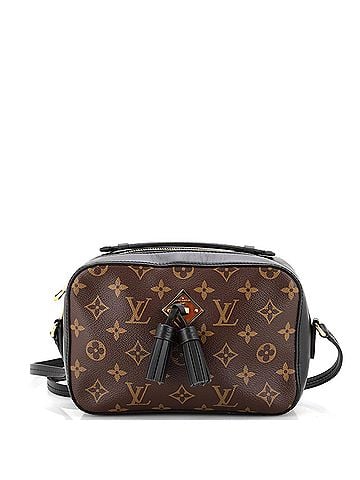 Louis Vuitton Saintonge Handbag Monogram Canvas with Leather (view 1)