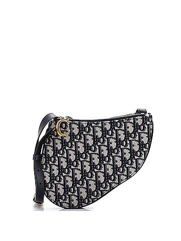 Christian Dior Saddle Triple Zip Crossbody Pouch Oblique Canvas (view 1)