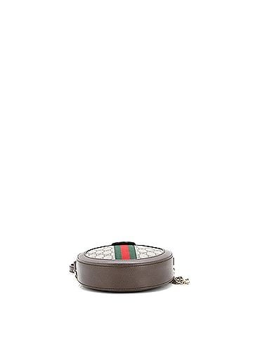 Gucci Ophidia Round Shoulder Bag GG Coated Canvas Mini (view 2)