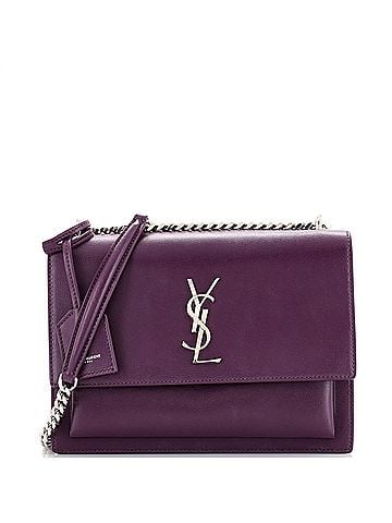 Saint Laurent Sunset Crossbody Bag Leather Medium (view 1)