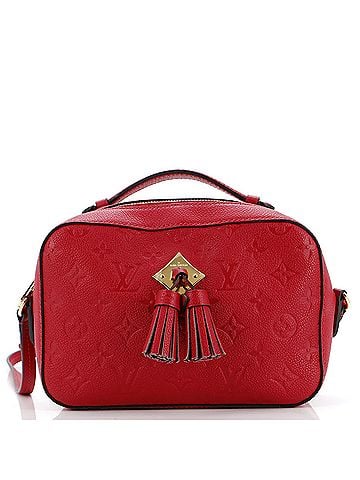 Louis Vuitton Saintonge Handbag Monogram Empreinte Leather (view 1)