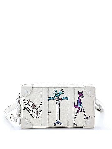 Louis Vuitton Soft Trunk Wallet LV Friends Printed Monogram Taurillon Leather (view 1)