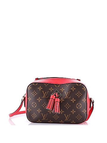 Louis Vuitton Saintonge Handbag Monogram Canvas with Leather (view 1)