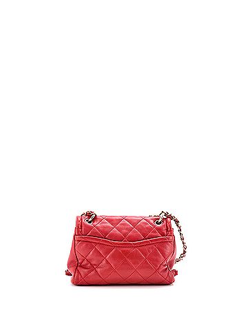 Chanel Linked In CC Chain Flap Bag Quilted Lambskin Small (view 2)