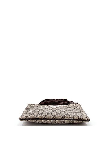 Gucci Zip Top Messenger Bag GG Coated Canvas Small (view 2)