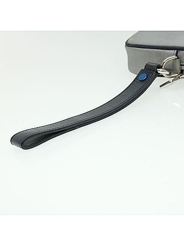 Louis Vuitton Alpha Silver Synthetic Clutch Bag (view 2)
