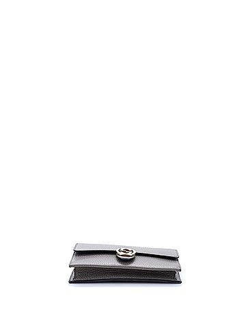 Gucci Interlocking Wallet on Chain Leather (view 2)
