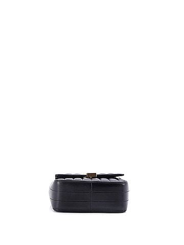 Saint Laurent Vicky Crossbody Bag Vertical Quilted Leather Small (view 2)