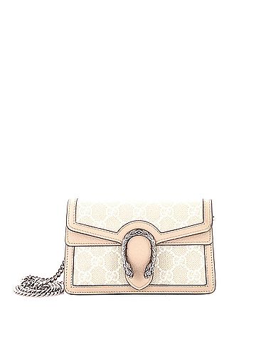 Gucci Dionysus Bag GG Coated Canvas with Leather Super Mini (view 1)