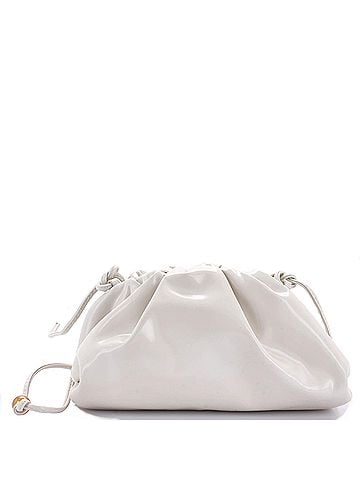 Bottega Veneta The Pouch Leather with Beaded Details Mini (view 1)