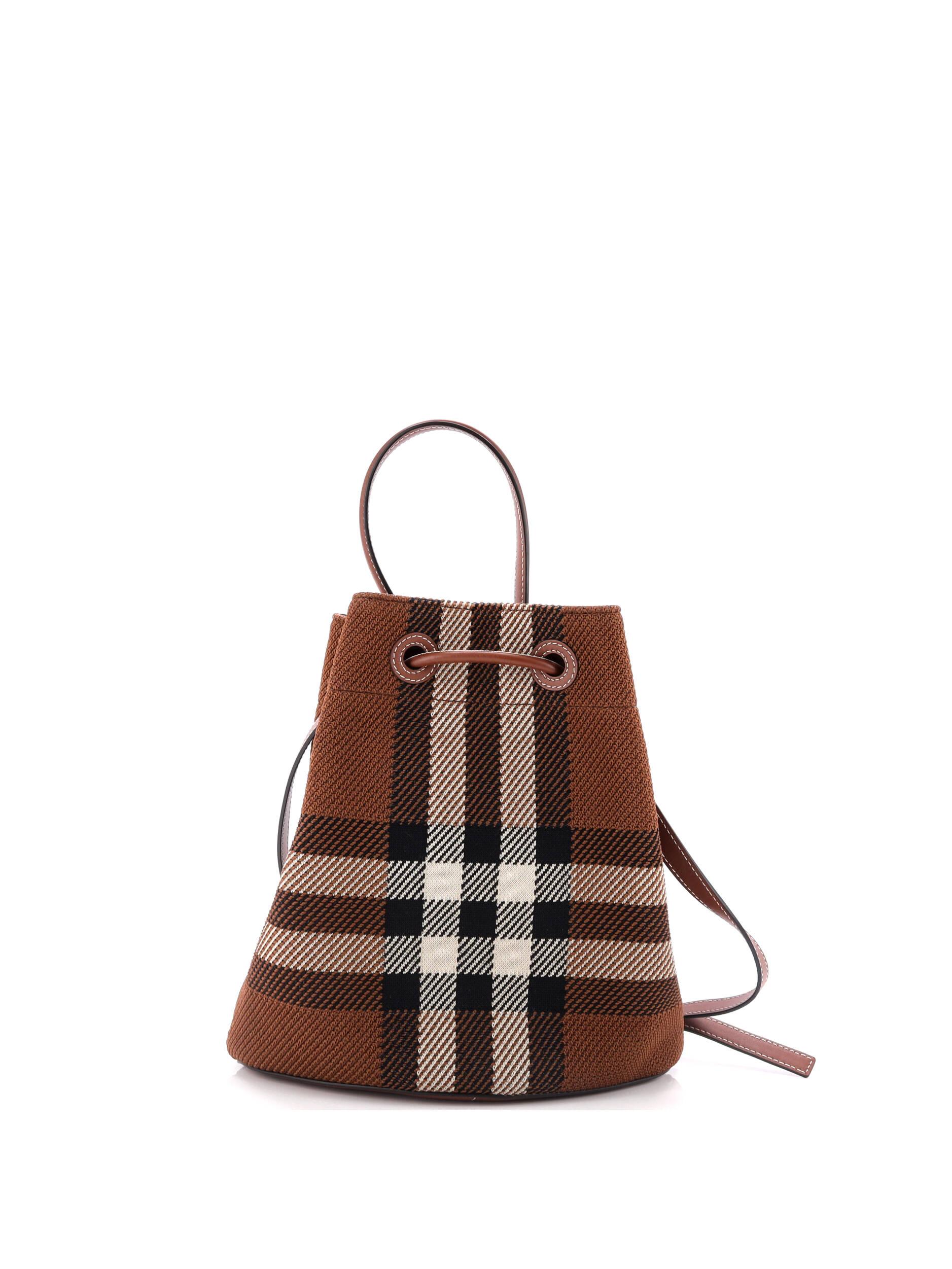 Burberry bucket bag sale on sale