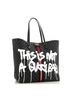 Balenciaga 100% Canvas Plain Black x Gucci The Hacker Project Tote Graffiti BB Canvas Large One size - photo 3