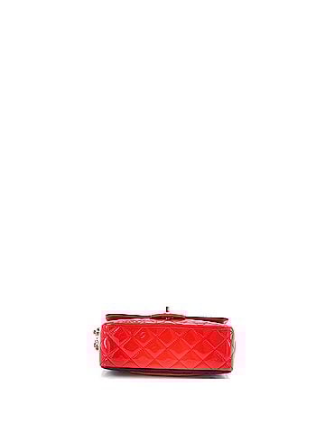 Chanel Bicolor Classic Single Flap Bag Quilted Patent Mini (view 2)