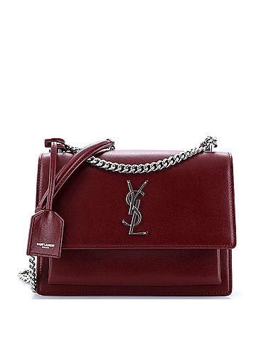 Saint Laurent Sunset Crossbody Bag Leather Medium (view 1)