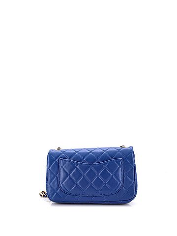Chanel Pearl Crush Flap Bag Quilted Lambskin Mini (view 2)