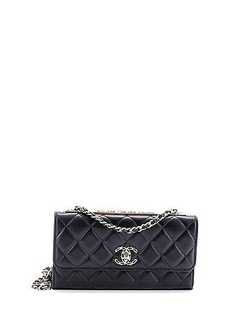 Chanel Trendy Chain CC Wallet on Chain Quilted Lambskin (view 1)