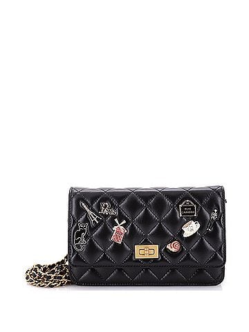 Chanel Lucky Charms Reissue 2.55 Wallet on Chain Quilted Calfskin (view 1)
