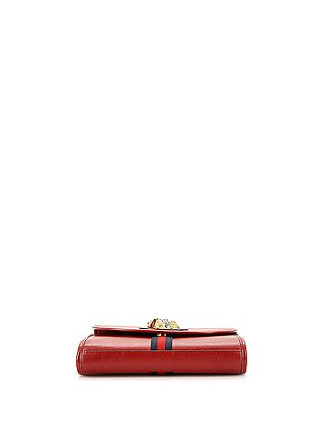 Gucci Rajah Web Chain Shoulder Bag Leather Small (view 2)