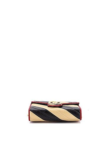 Gucci GG Marmont Chain Wallet Diagonal Quilted Leather Mini (view 2)