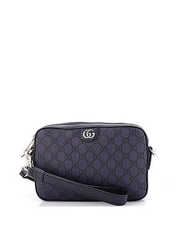 Gucci Ophidia Zip Wristlet Shoulder Bag GG Coated Canvas Small (view 1)