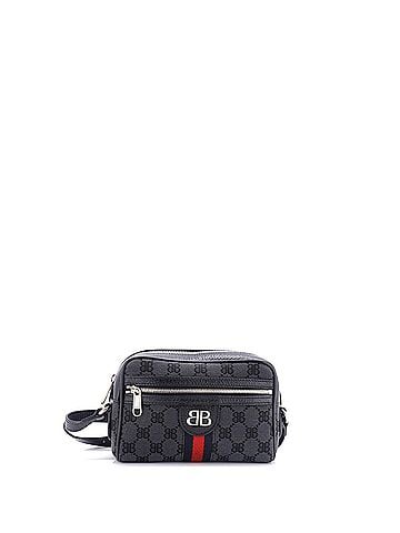 Balenciaga x Gucci The Hacker Project Camera Bag BB Canvas Mini (view 1)