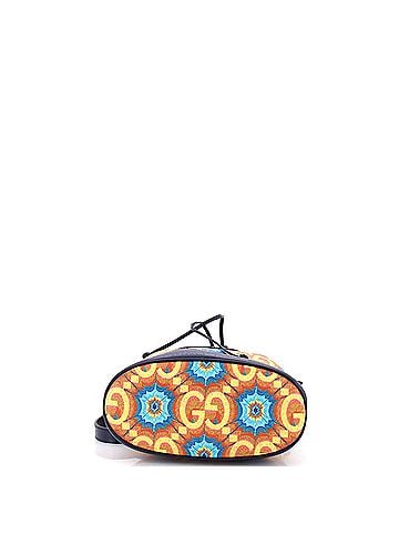 Gucci Aria 100th Anniversary Bucket Bag Kaleidoscope Print GG Coated Canvas (view 2)