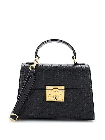 Gucci Padlock Top Handle Bag Guccissima Leather Small (view 1)
