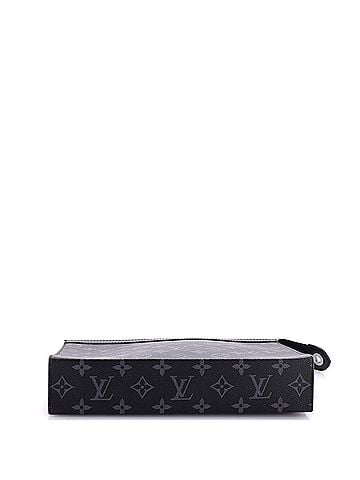 Louis Vuitton Pochette Voyage Monogram Eclipse Canvas MM (view 2)