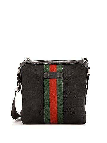 Gucci Web Messenger Bag Techno Canvas Small (view 1)