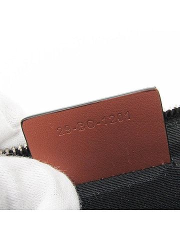 Dior Brown Leather Clutch Bag (view 2)