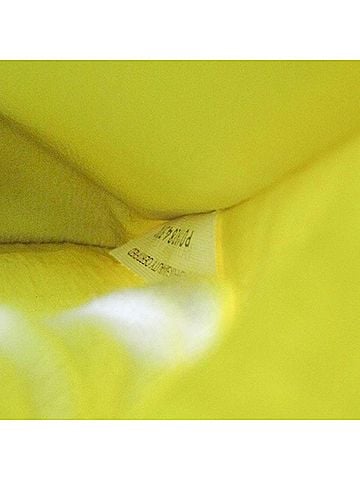 Bottega Veneta Organizer Yellow Leather Clutch Bag (view 2)
