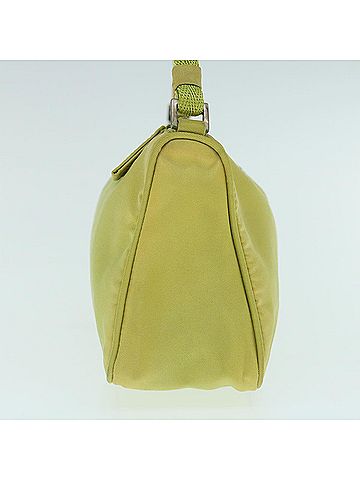 Prada Yellow Synthetic Clutch Bag (view 2)