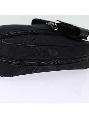 Gucci Gg Canvas Black Canvas Clutch Bag (view 2)